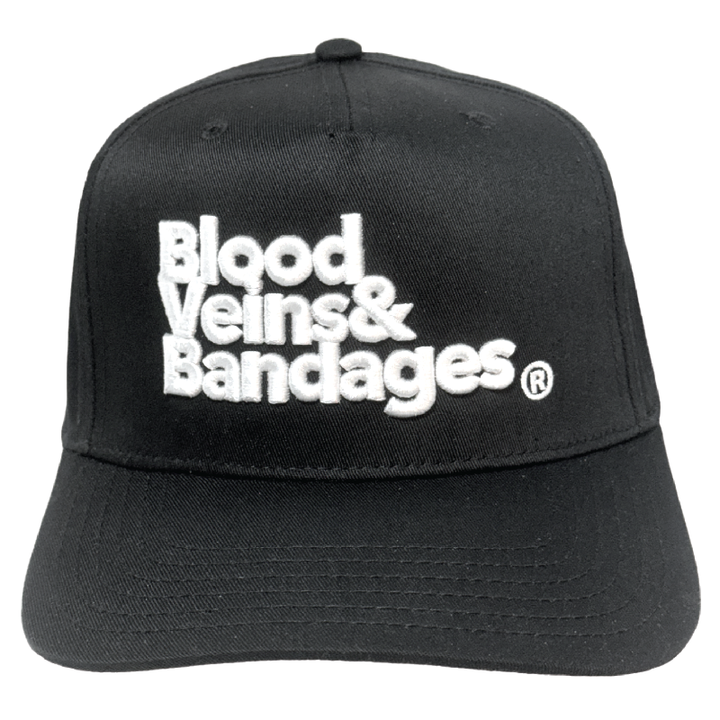 BVandB Hat - BLACK | Blood Veins and Bandages – Blood Veins and Bandages