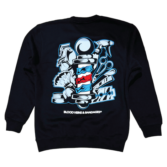 24/7 Barber Crew Neck Sweater