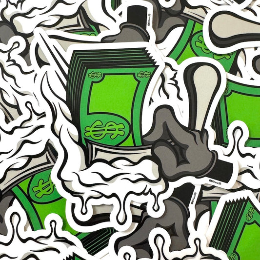 Shaving Flow Barber Sticker