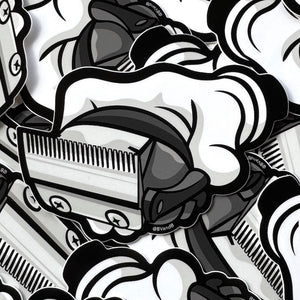 Catching Fades Barber Sticker