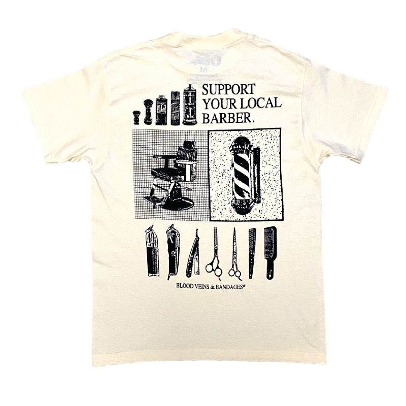 SYLB II Barber Shirt - SHAVE CREAM