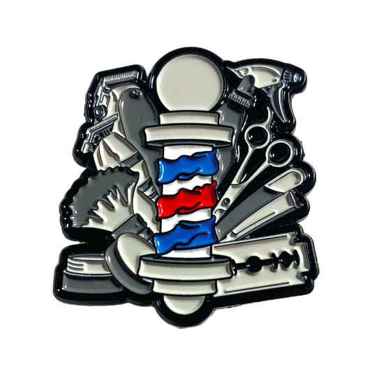 24/7 Barber Pin