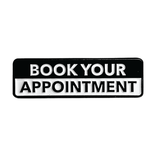 Book Your Appointment Pin (Bold)