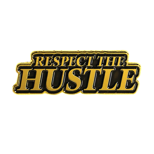 Respect The Hustle Barber Pin