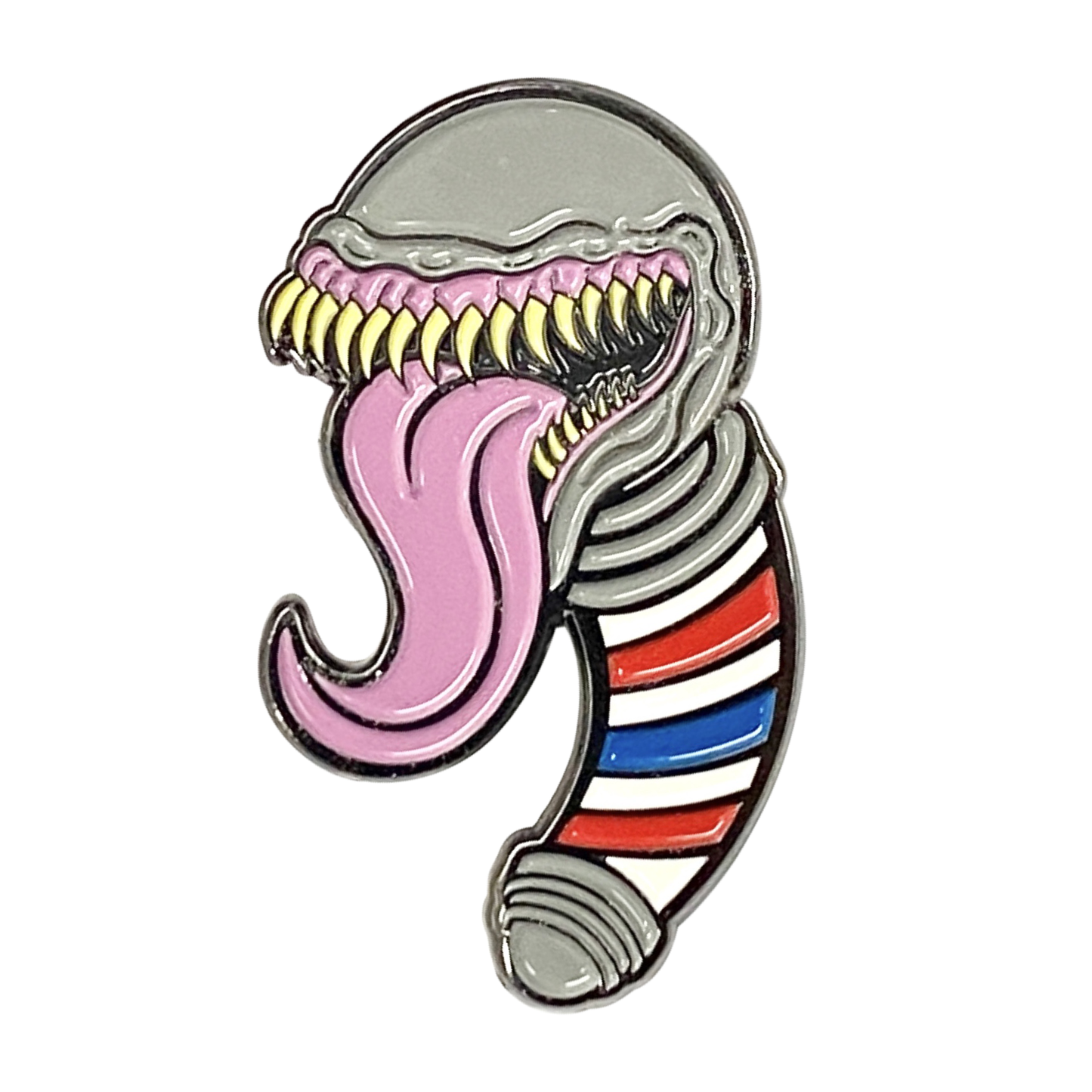 Stay Hungry Barber Pin